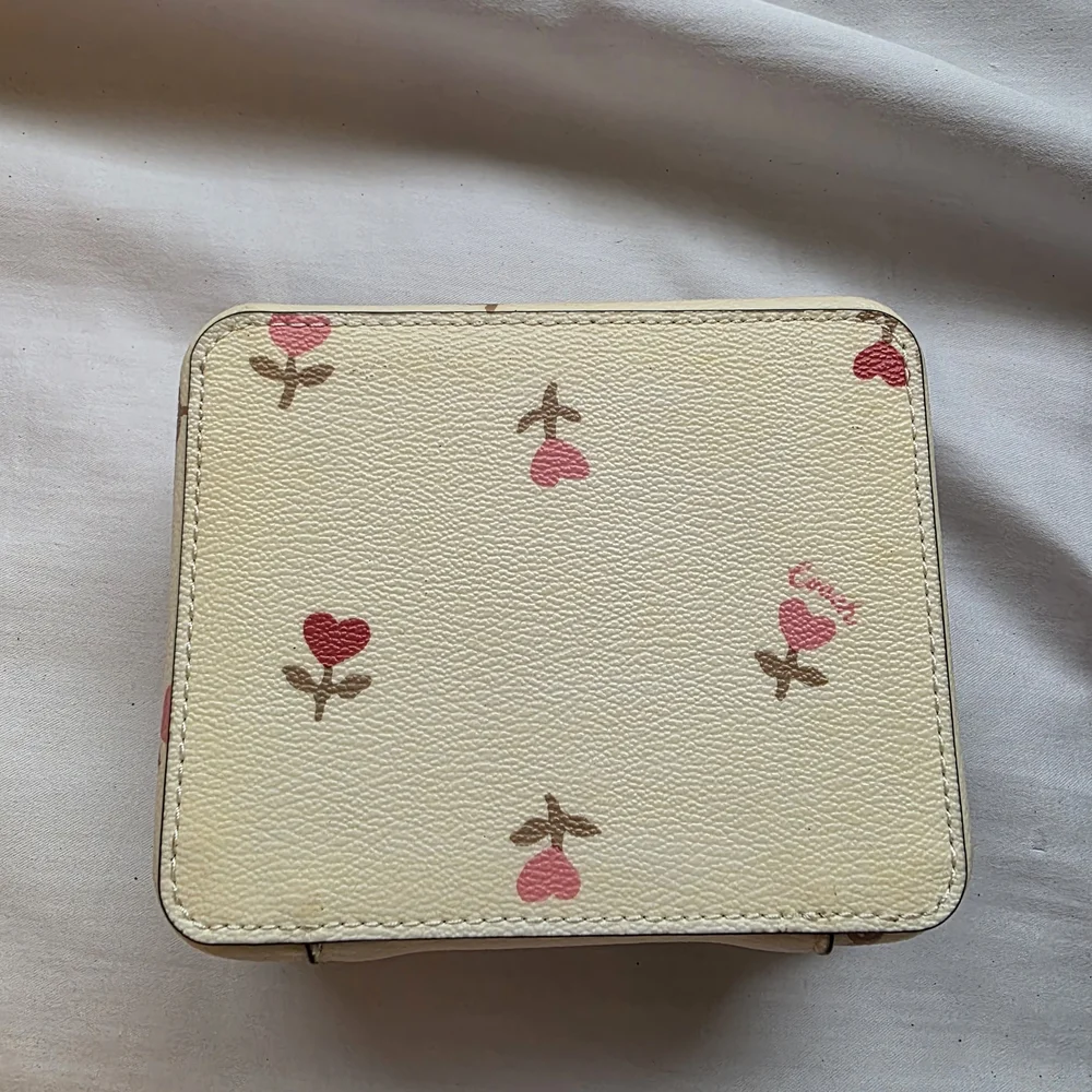 Coach Cream and Pink Women's Bag